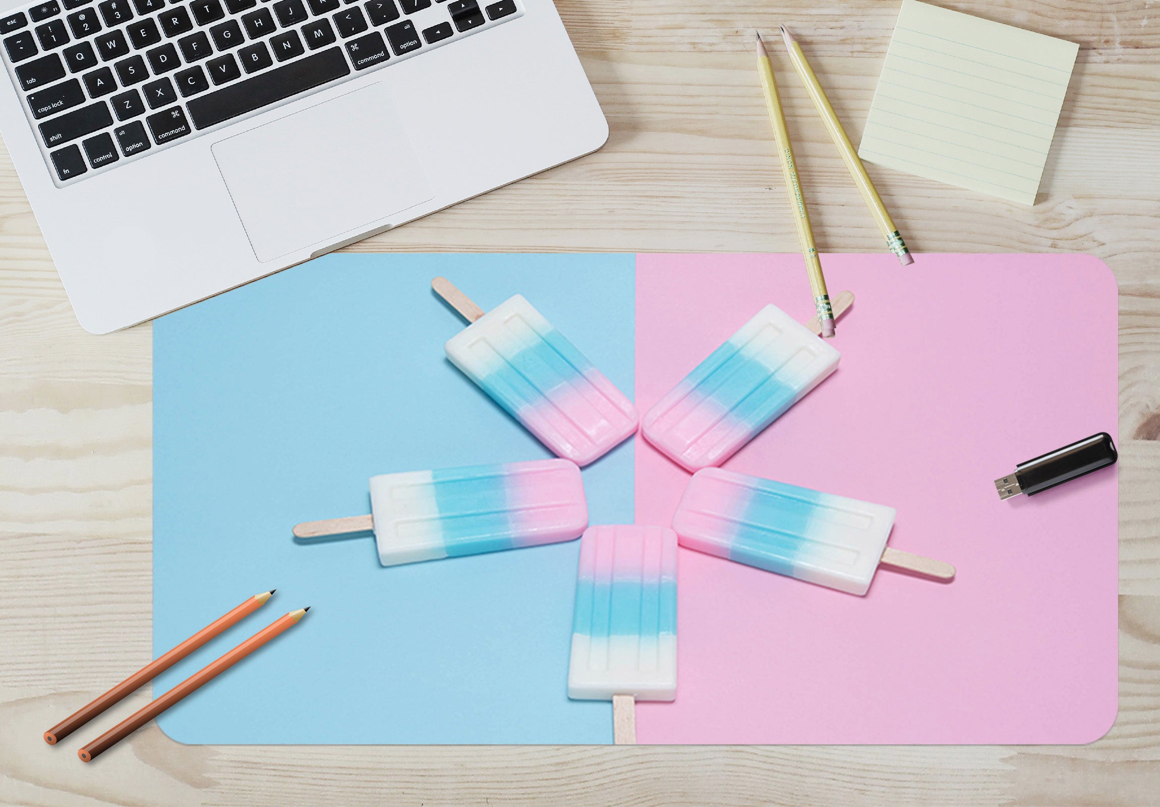 3D Popsicle 17003 Desk Mat