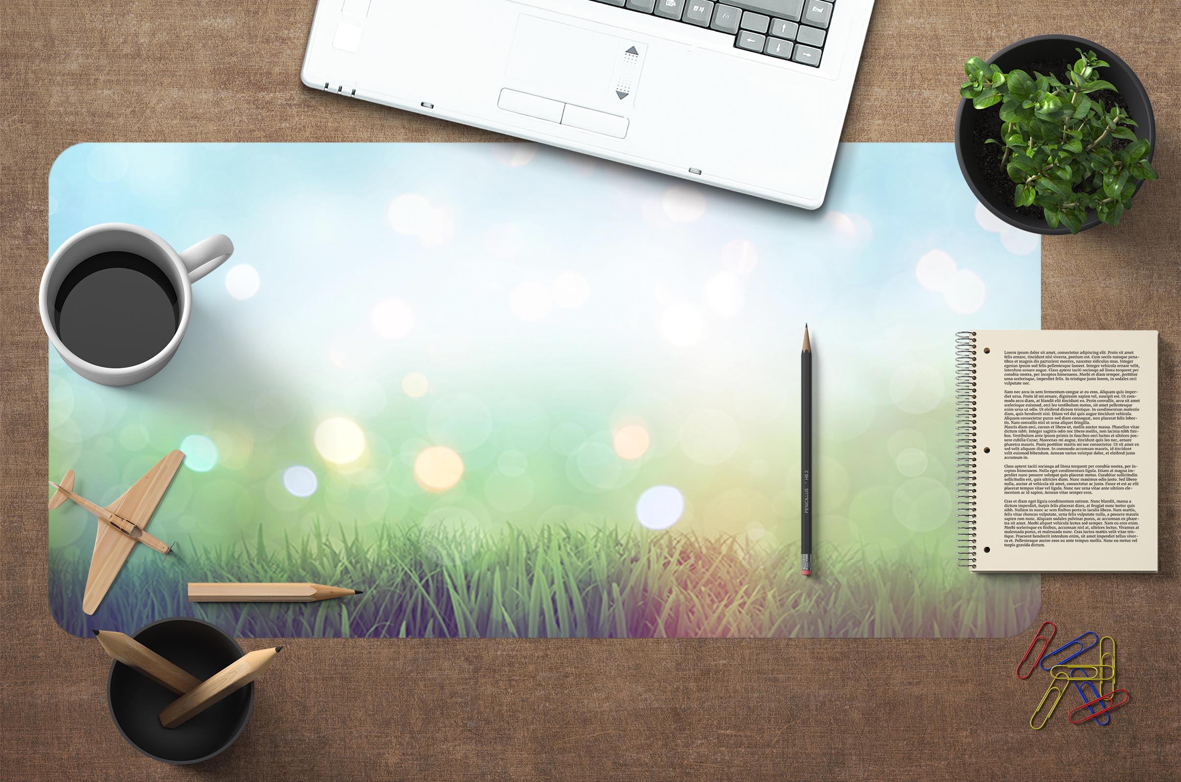 3D Grass 17068 Desk Mat