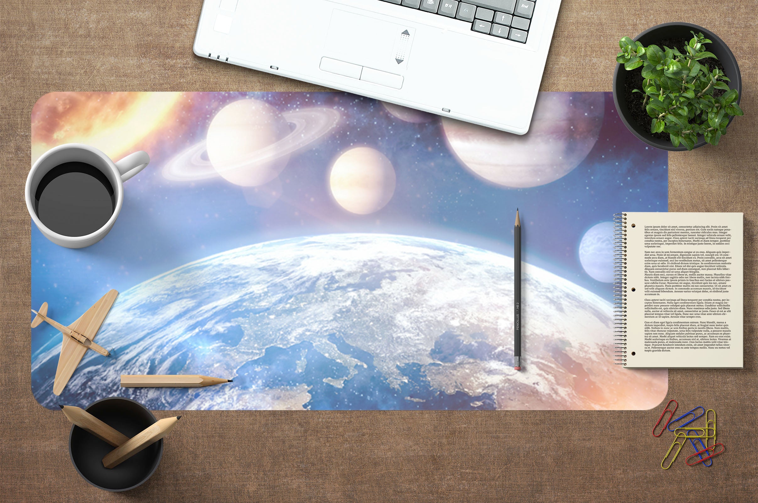 3D Planet 17058 Desk Mat