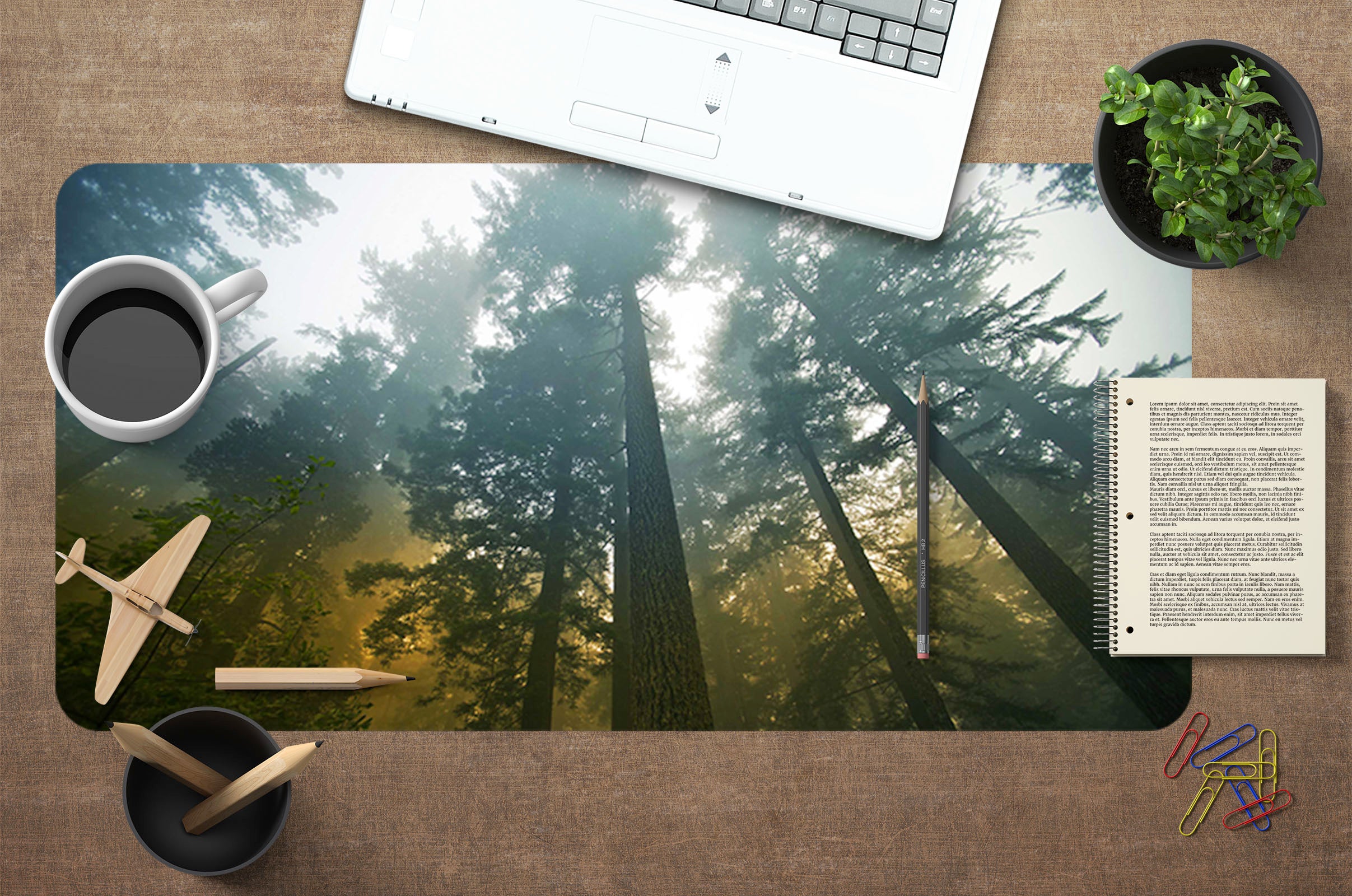 3D Forest 17098 Desk Mat