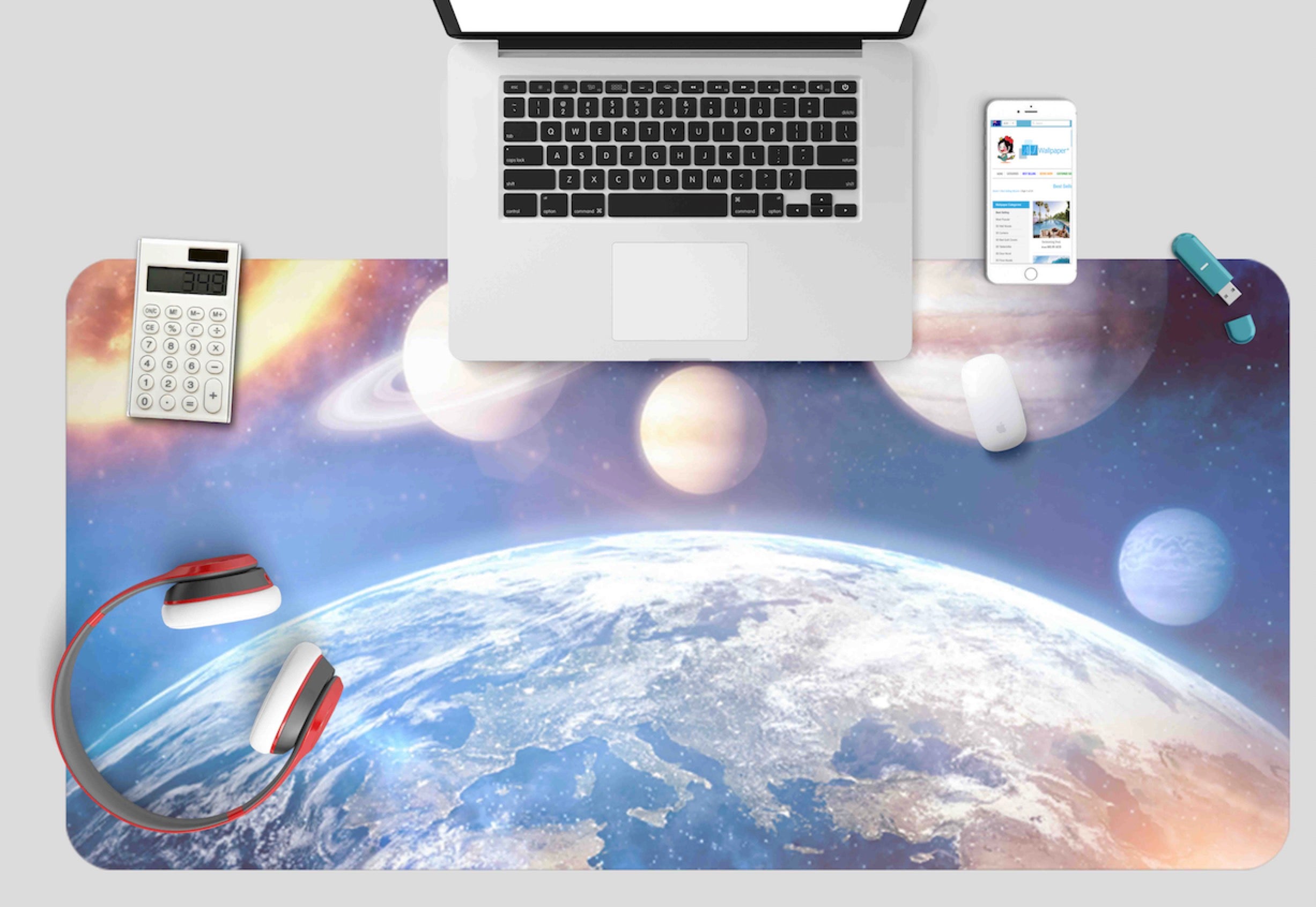 3D Planet 17058 Desk Mat
