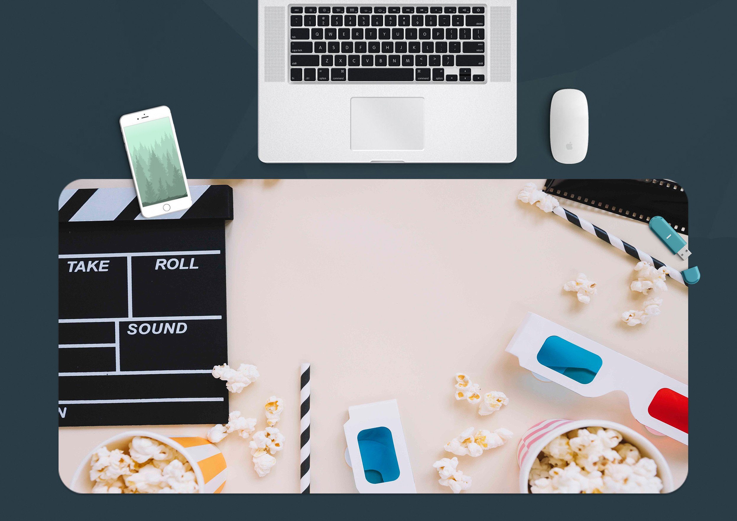 3D Playing Glasses 118 Desk Mat Mat AJ Creativity Home 