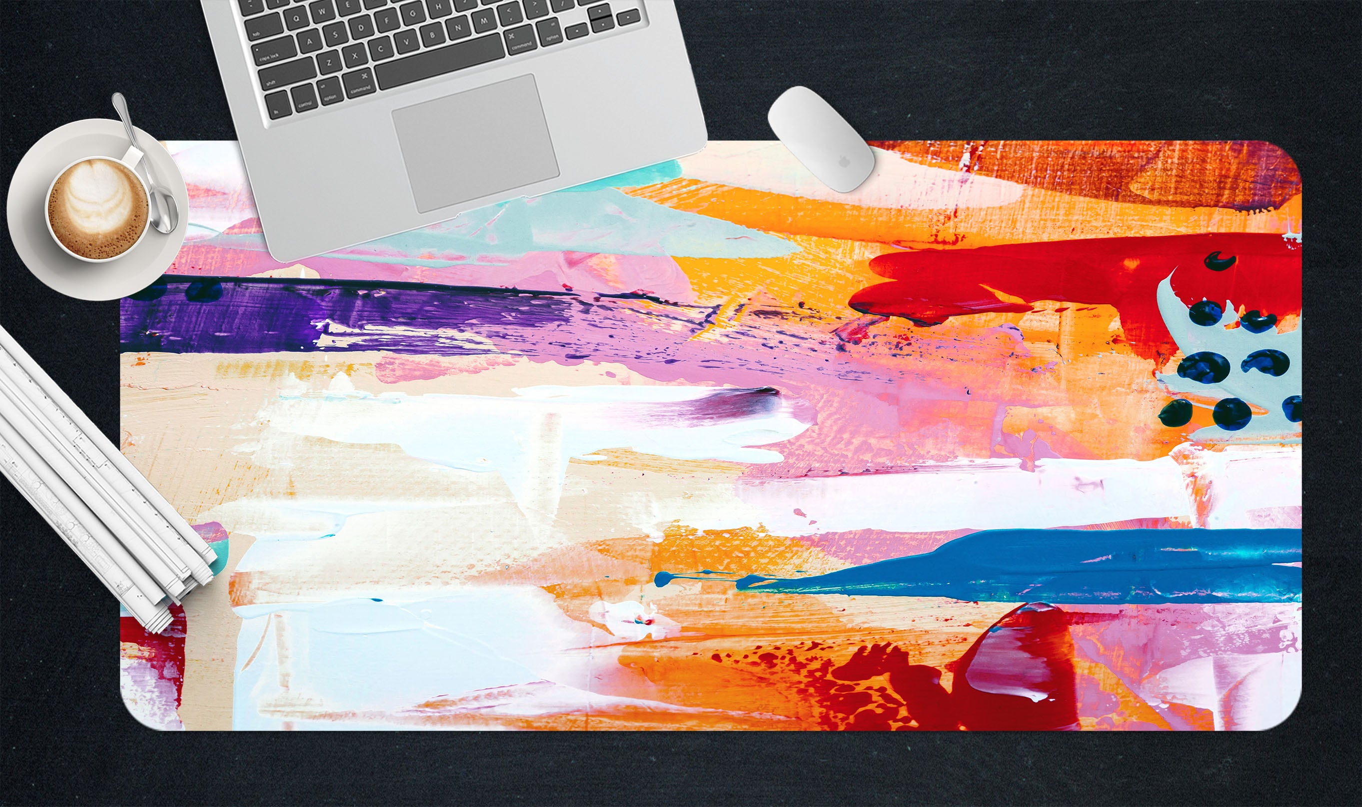 3D Colorful 18055 Desk Mat