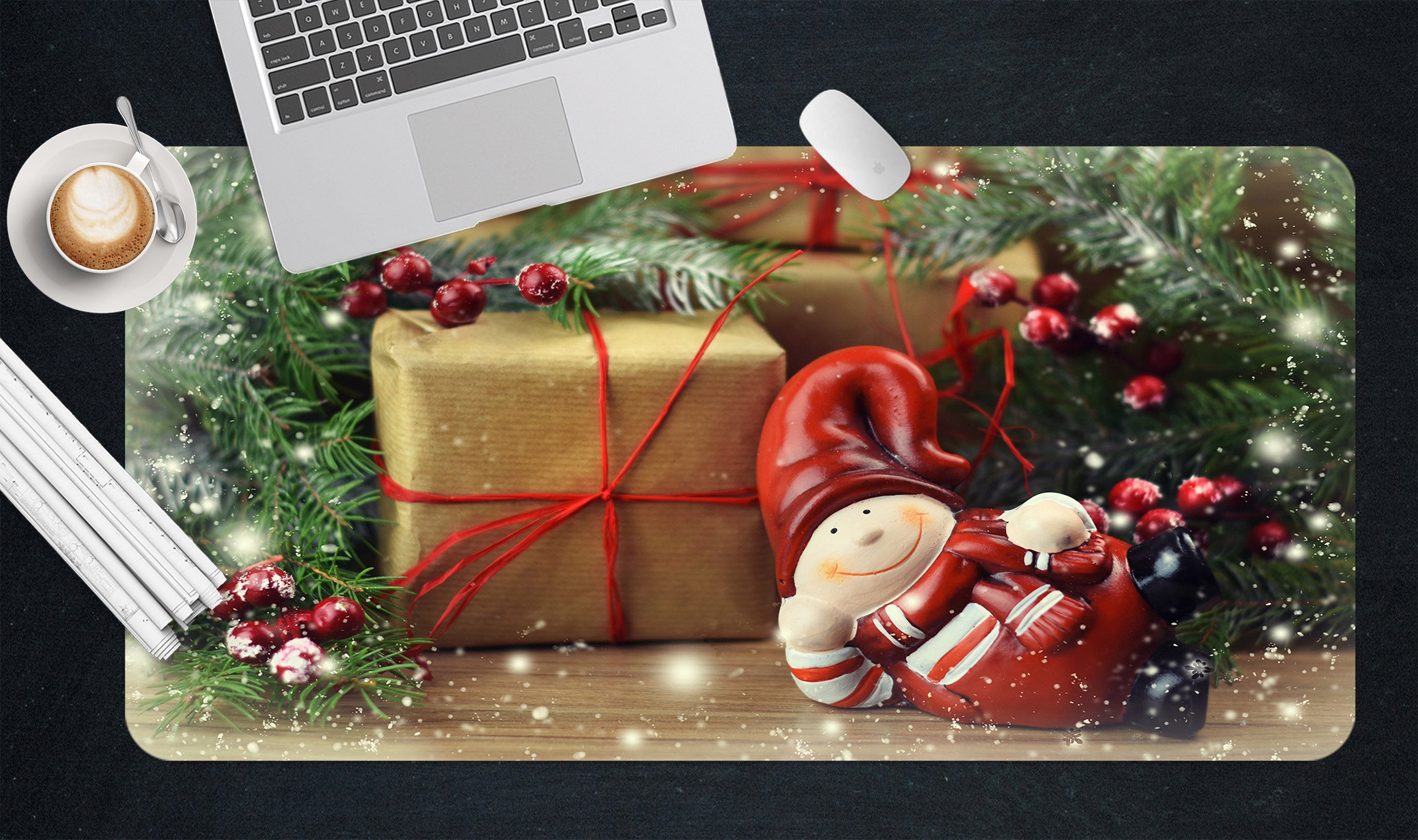 3D Gift 51198 Christmas Desk Mat Xmas