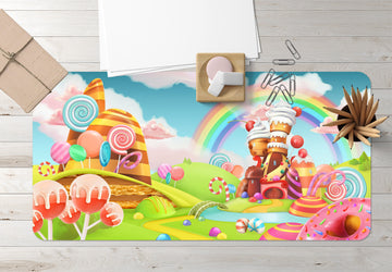 3D Candy Rainbow 17145 Desk Mat