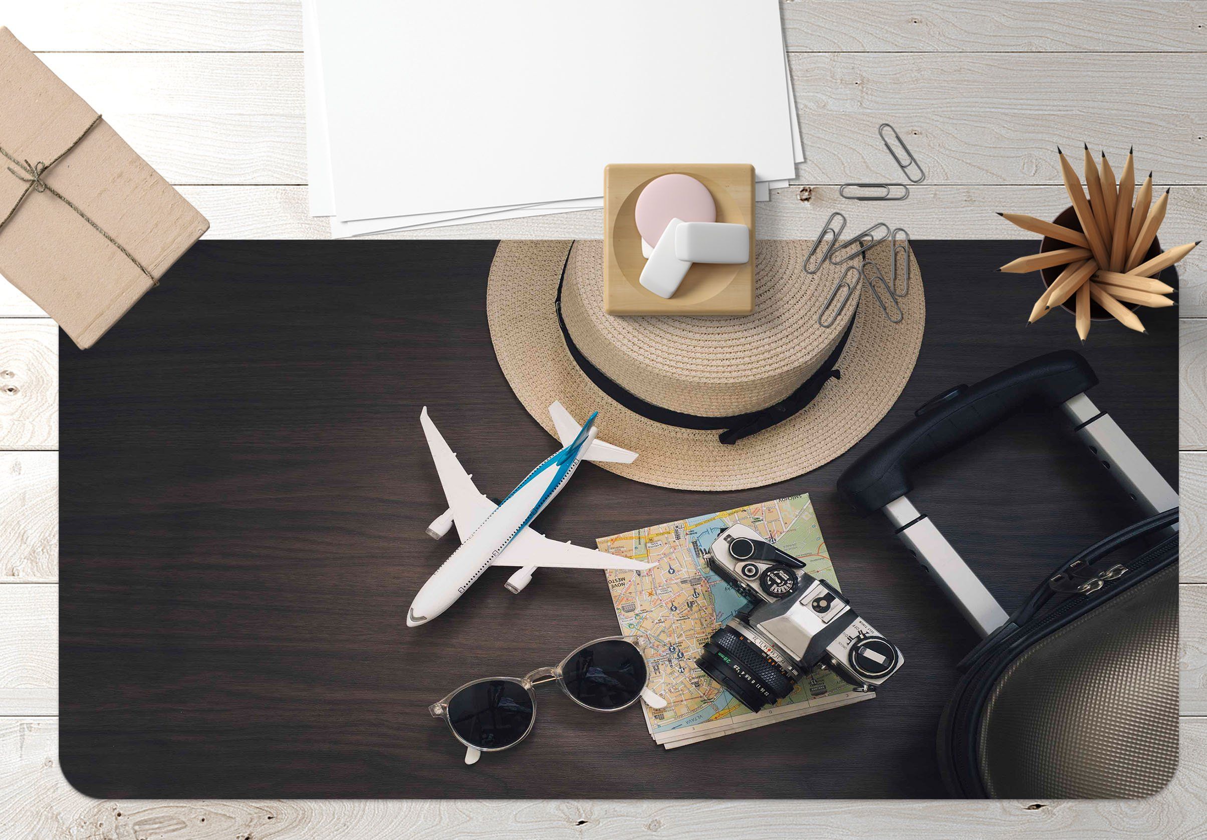 3D Hat Camera 116 Desk Mat Mat AJ Creativity Home 