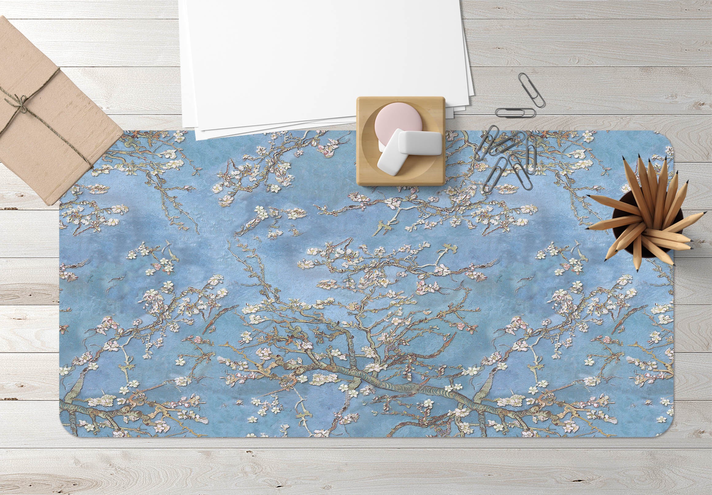 3D Flower Vine 18052 Desk Mat