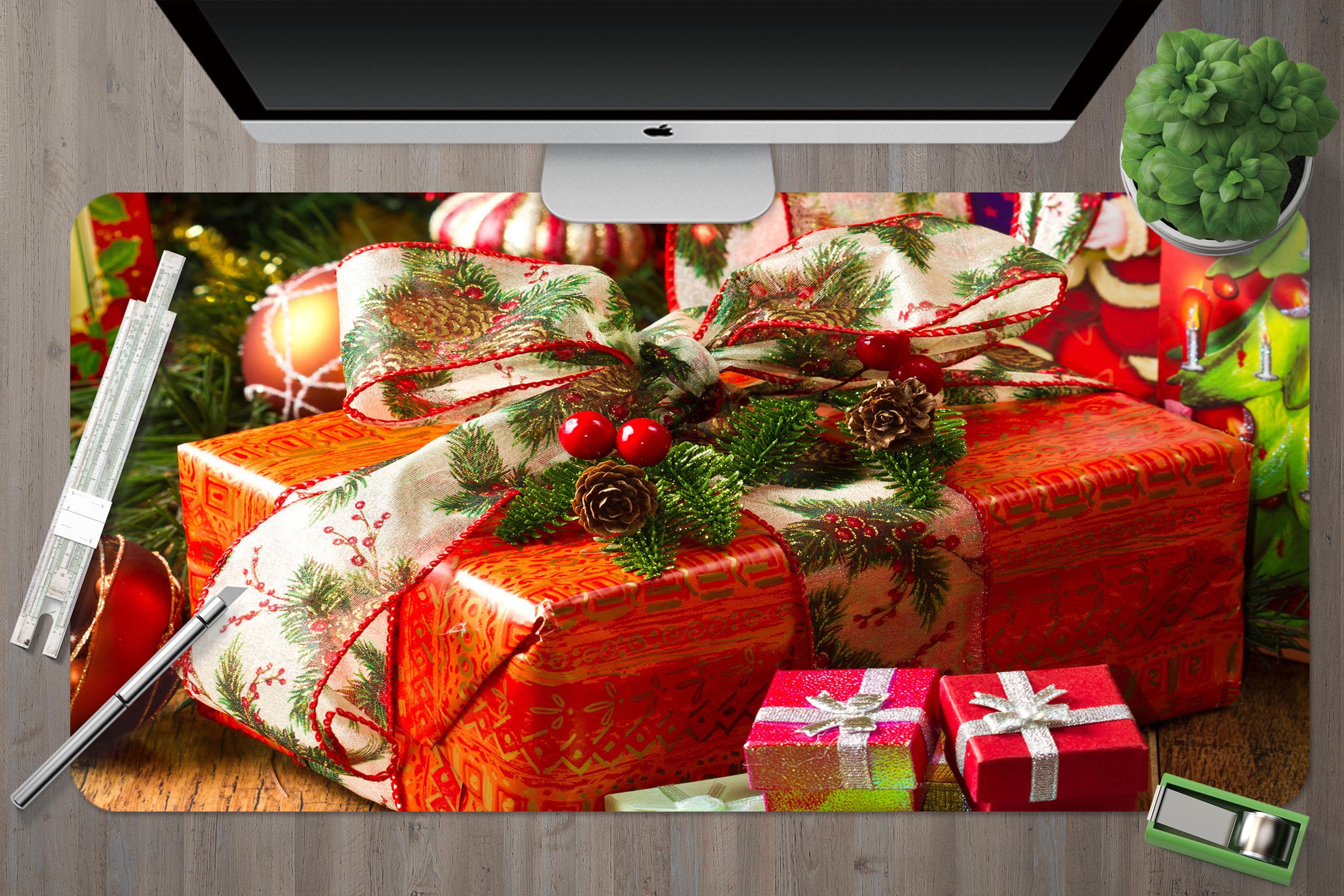 3D Gift 51169 Christmas Desk Mat Xmas