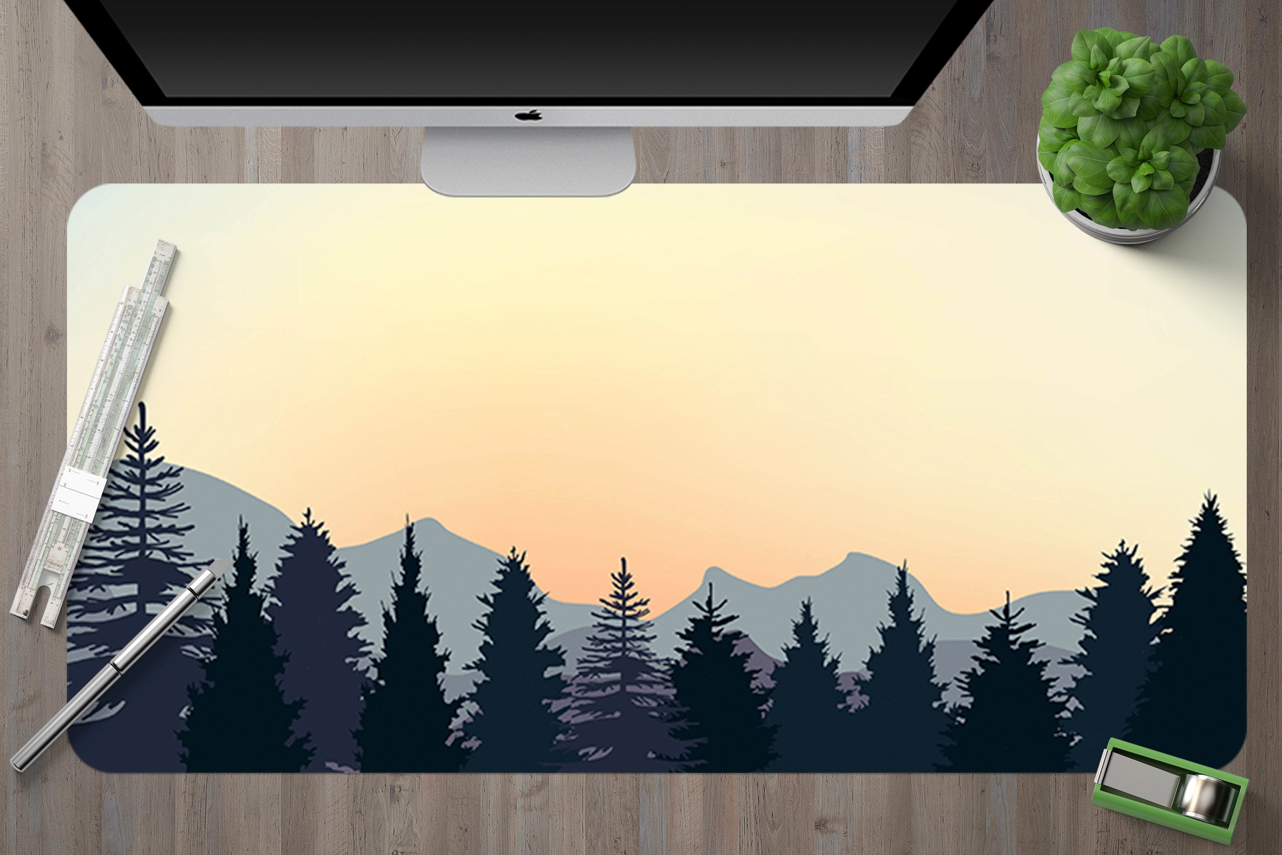 3D Forest 17083 Desk Mat