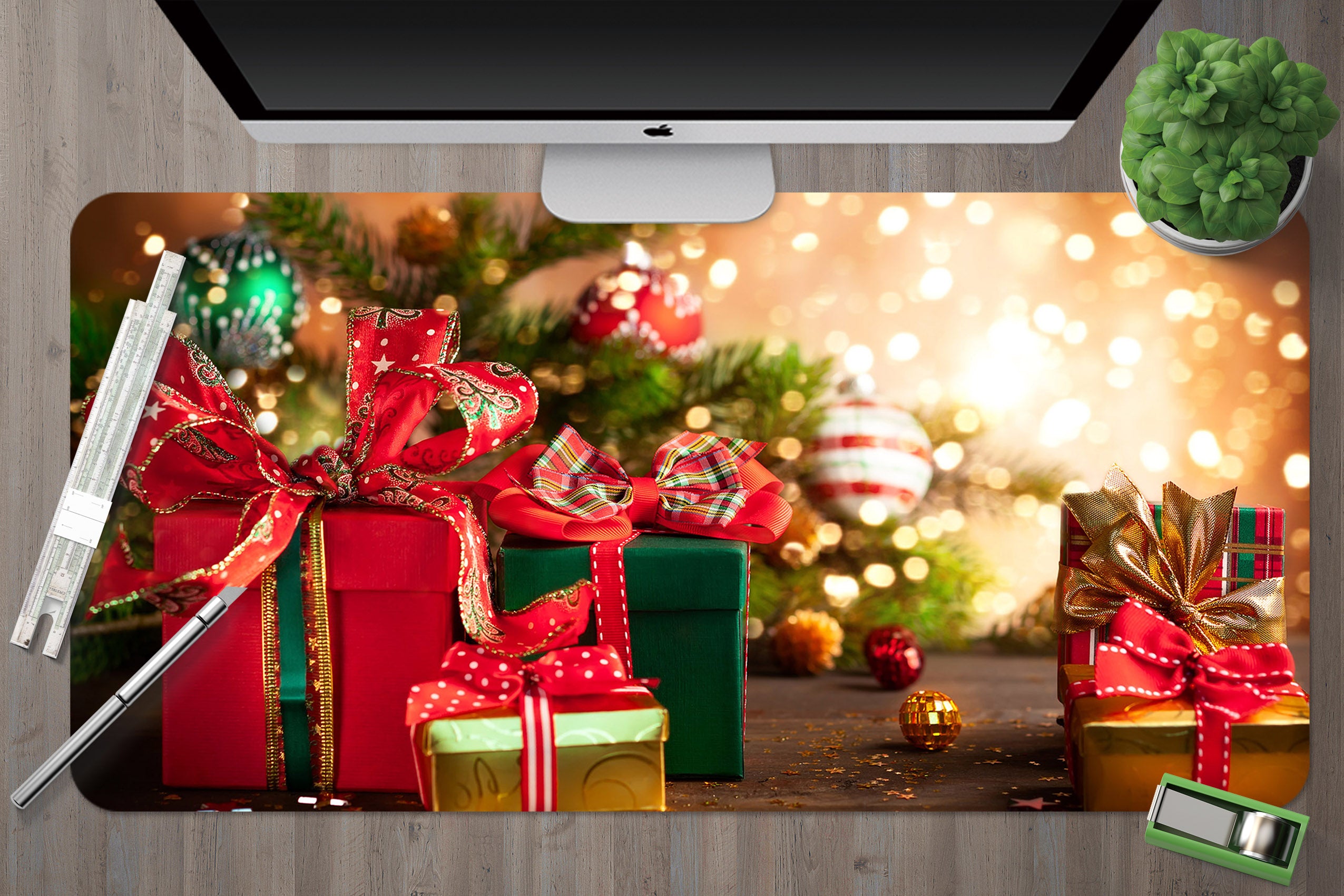 3D Gift 51245 Christmas Desk Mat Xmas