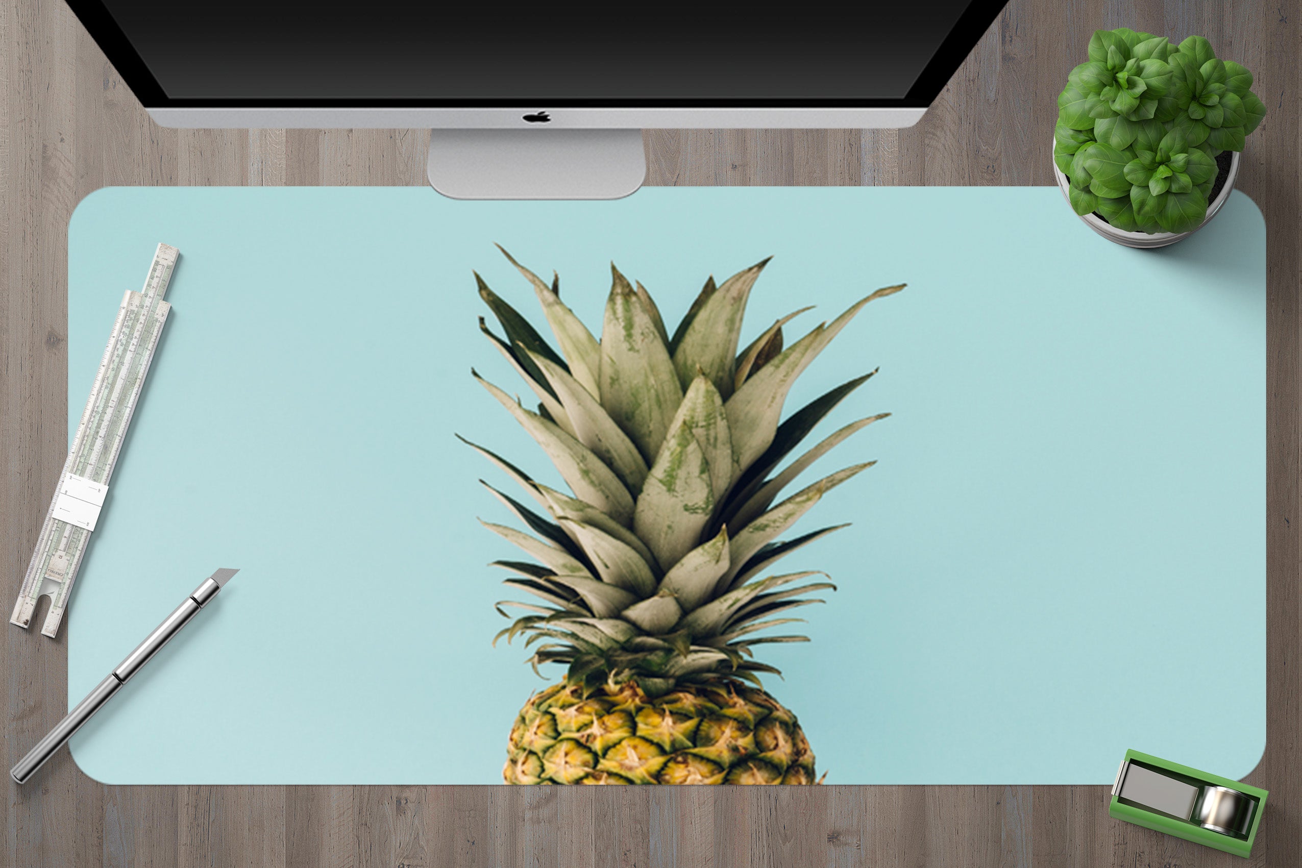3D Pineapple 17070 Desk Mat