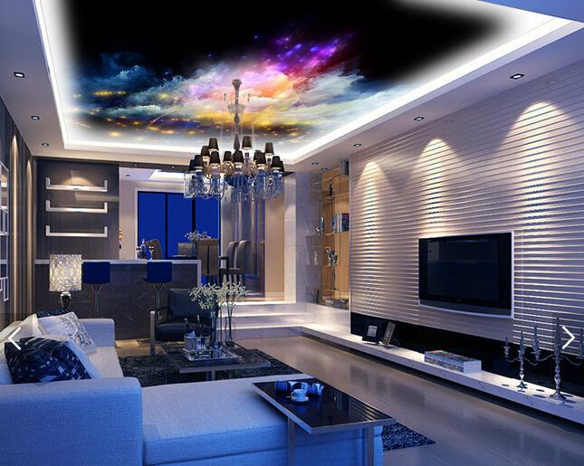 Sky Clouds Stars Colorful 044 Wallpaper AJ Wallpaper 