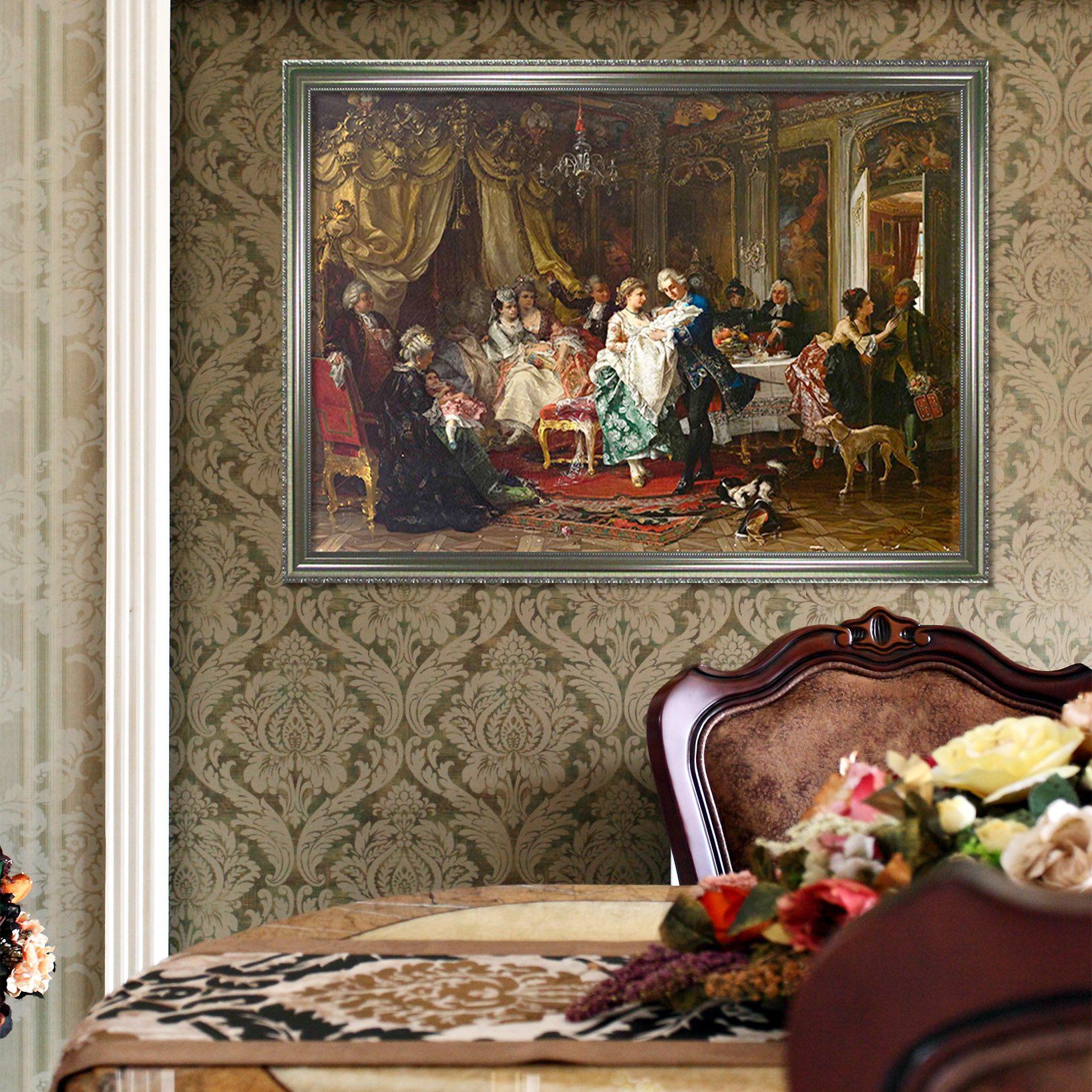 3D Cute child 045 Fake Framed Print Painting Wallpaper AJ Creativity Home 