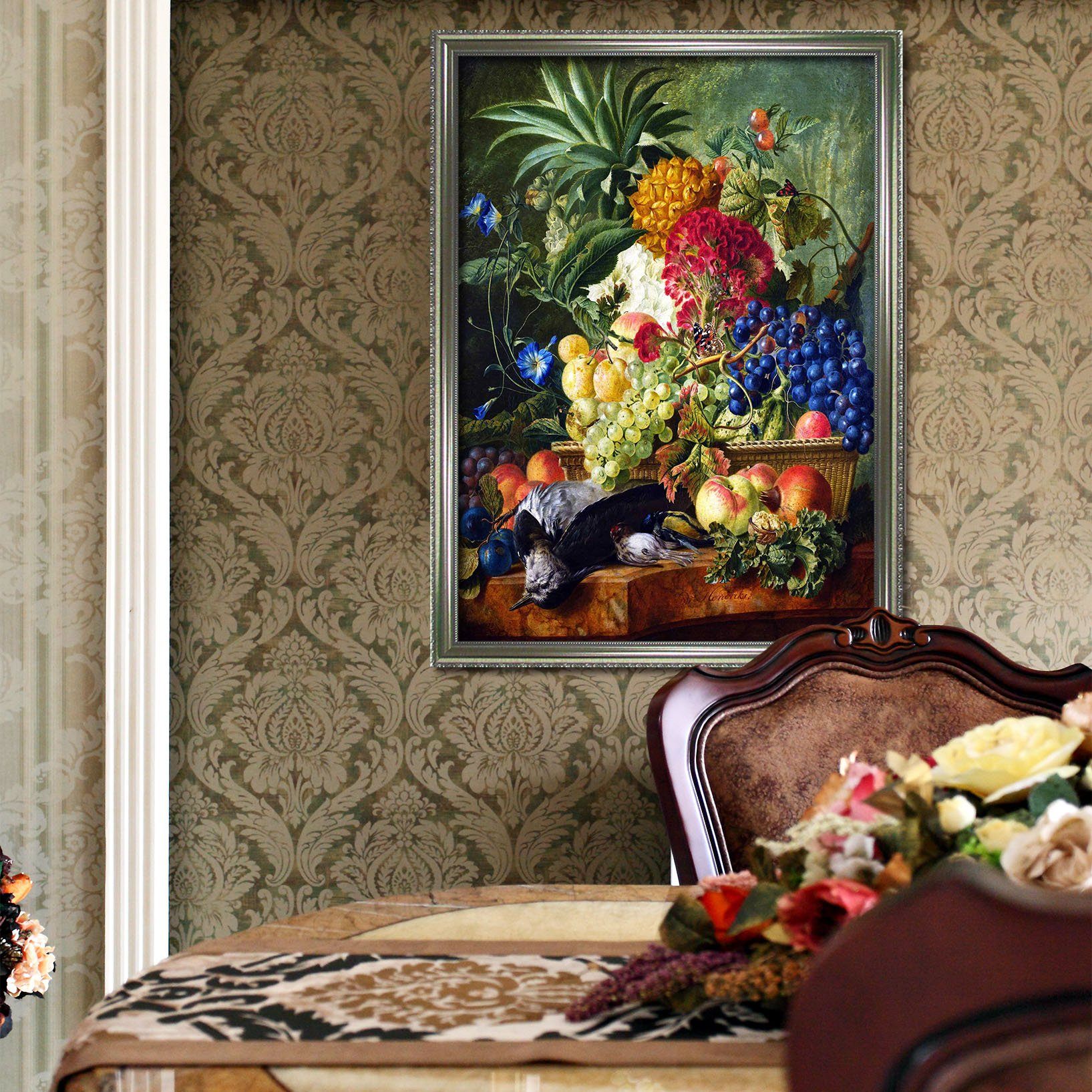3D Fruit Painting 140 Fake Framed Print Painting Wallpaper AJ Creativity Home 