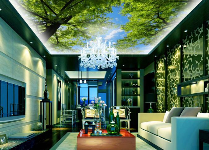 Verdant Trees Wallpaper AJ Wallpaper 2 