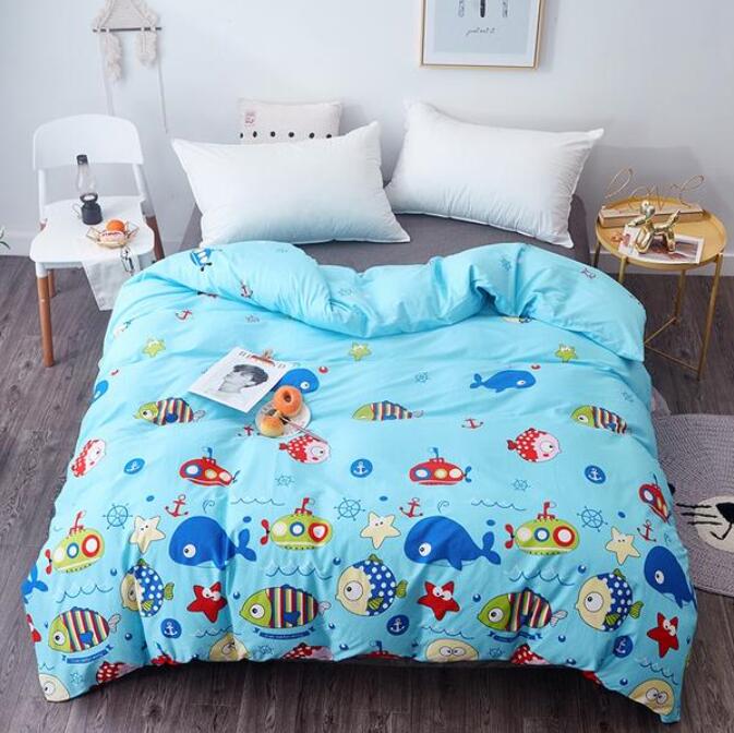 3D Cartoon Fish 3149 Bed Pillowcases Quilt