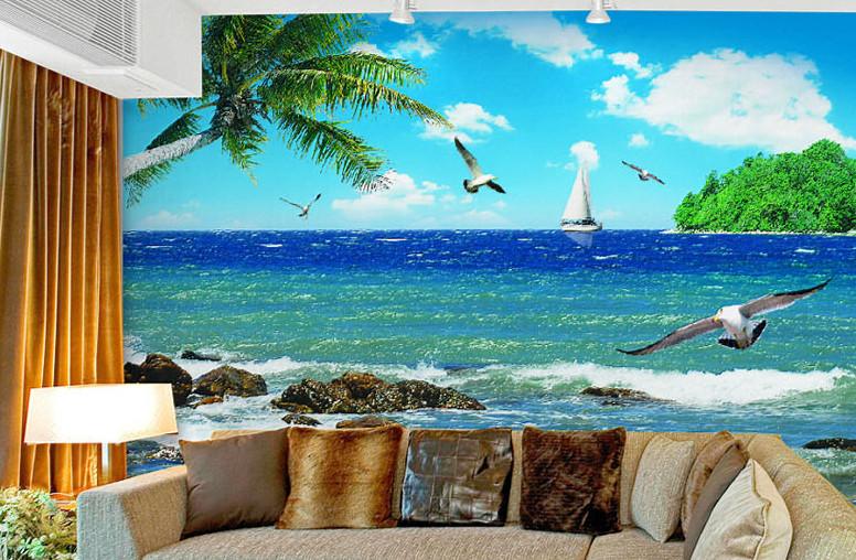 Beautiful Sea View Wallpaper AJ Wallpaper 