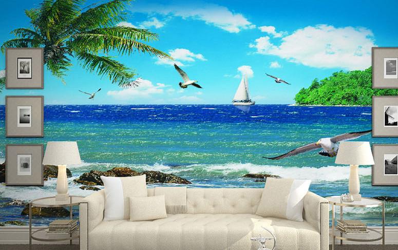 Beautiful Sea View Wallpaper AJ Wallpaper 