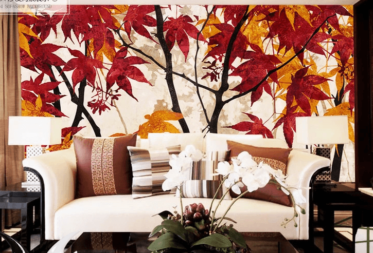 Red Maple Leaves 2 Wallpaper AJ Wallpaper 