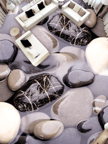 3D Stone 116 Floor Mural Wallpaper AJ Wallpaper 2 