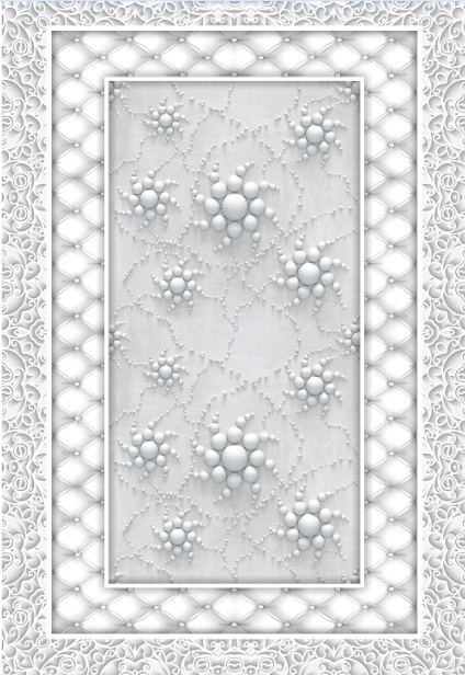 3D Bead Pattern Floor Mural Wallpaper AJ Wallpaper 2 