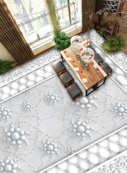 3D Furnishing 227 Floor Mural Wallpaper AJ Wallpaper 2 