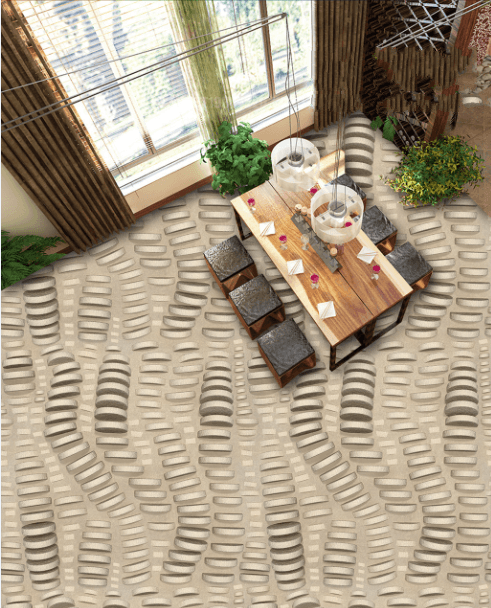 3D Uneven Stones Floor Mural Wallpaper AJ Wallpaper 2 