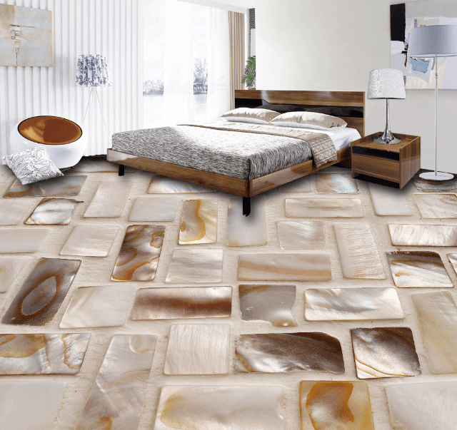 3D Stone Blocks 169 Floor Mural Wallpaper AJ Wallpaper 2 