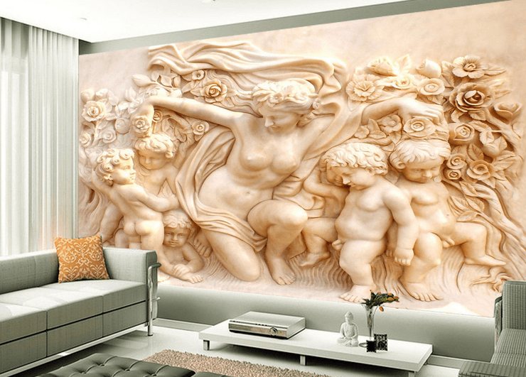 Exquisite Stone Carvings Wallpaper AJ Wallpaper 
