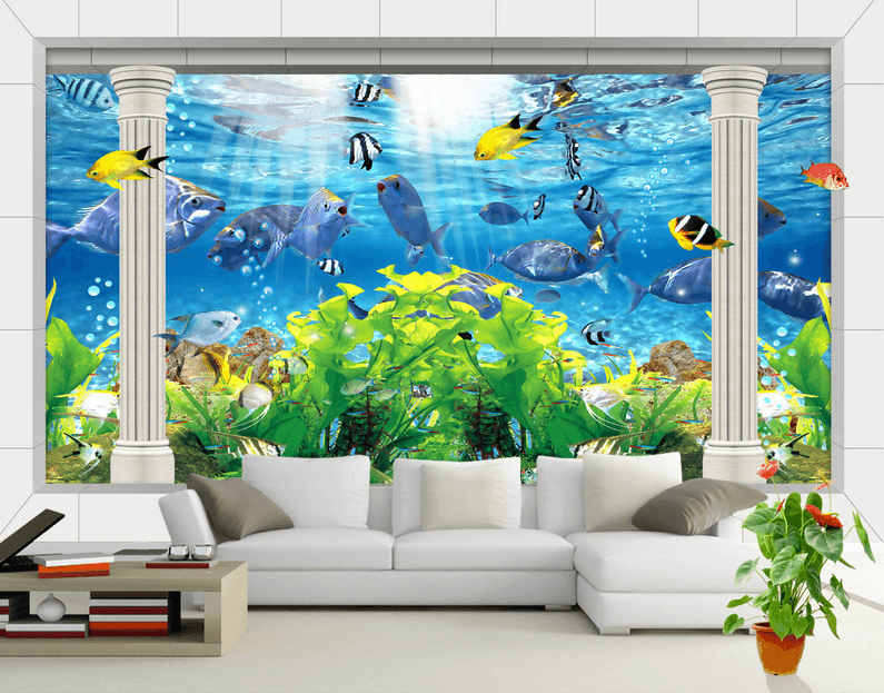 Pillars And Ocean World Wallpaper AJ Wallpaper 2 