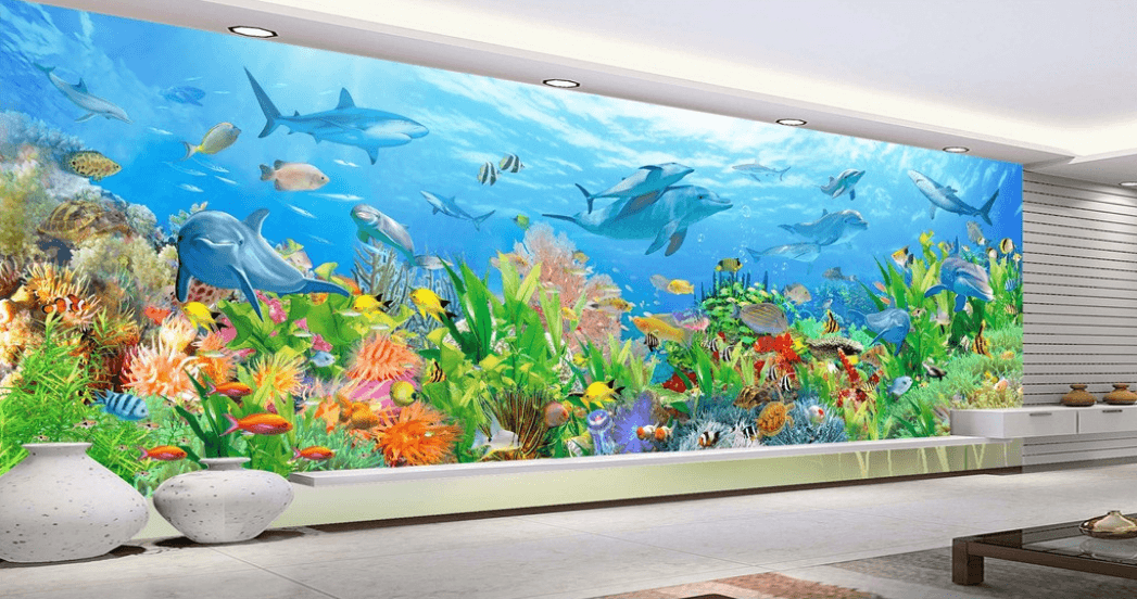 Romantic Colorful Ocean Wallpaper AJ Wallpaper 2 