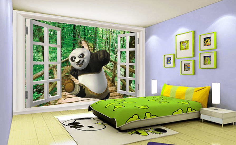 Window Panda Wallpaper AJ Wallpaper 