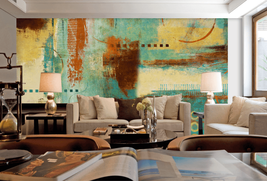 Graffiti Circles Wallpaper AJ Wallpaper 