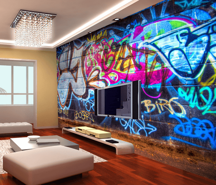 Graffiti Words Wallpaper AJ Wallpaper 