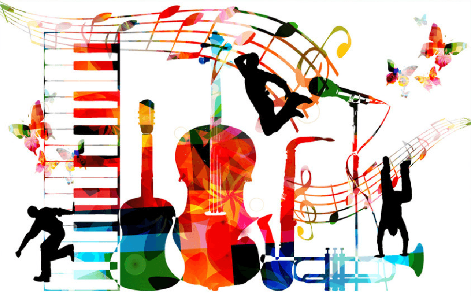 Musical Instrument Wallpaper AJ Wallpaper 
