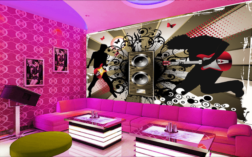 3D Crazy Sound 050 Wallpaper AJ Wallpaper 