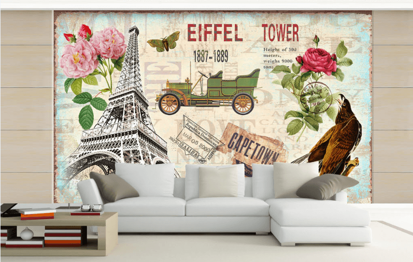 Grand Eiffel Tower Wallpaper AJ Wallpaper 