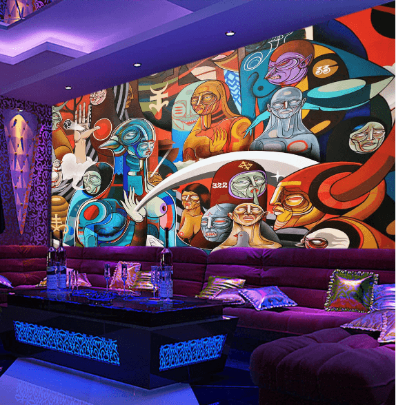 Graffiti Various People Wallpaper AJ Wallpaper 2 