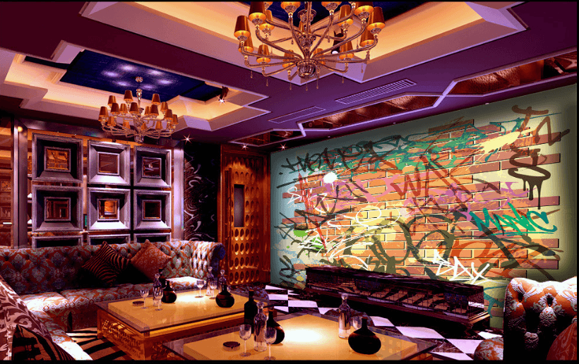 3D Graffiti Wall Painting 055 Wallpaper AJ Wallpaper 