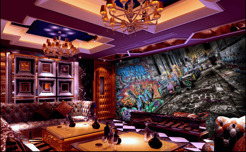 3D Painting Microphone 153 Wallpaper AJ Wallpaper 