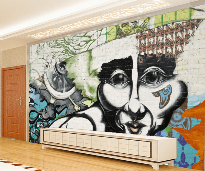 3D Doodle People Painting 005 Wallpaper AJ Wallpaper 