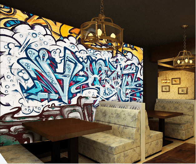 Creative Graffiti Wallpaper AJ Wallpaper 2 