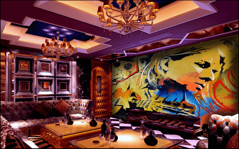 3D Play The Guitar 024 Wallpaper AJ Wallpaper 