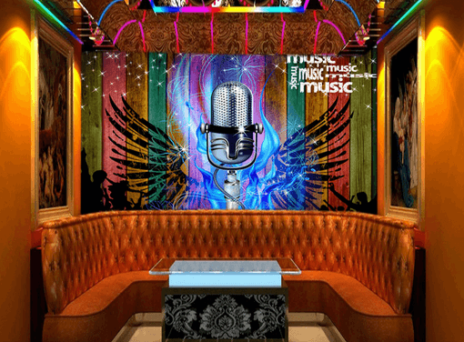 3D Microphone Wings 562 Wallpaper AJ Wallpaper 