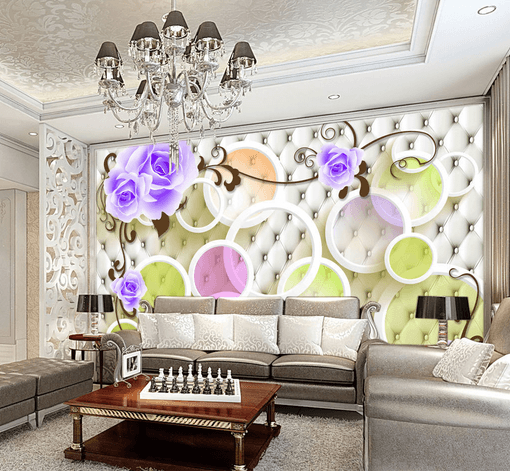 3D Pedicel Rose 515 Wallpaper AJ Wallpaper 