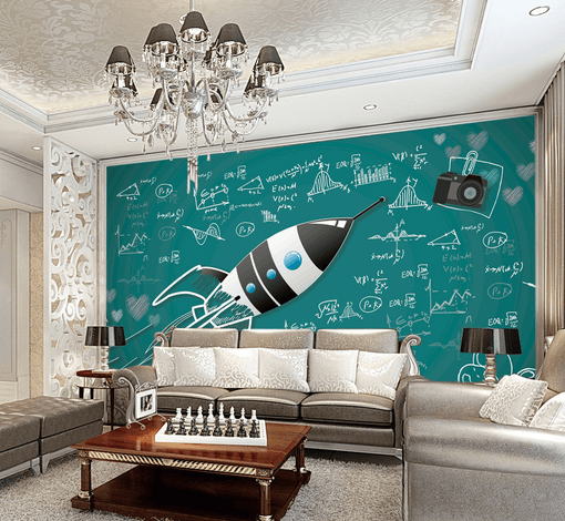 3D Big Rocket 492 Wallpaper AJ Wallpaper 