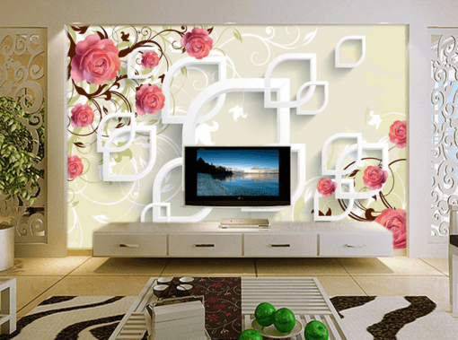3D Beautiful Rose 114 Wallpaper AJ Wallpaper 
