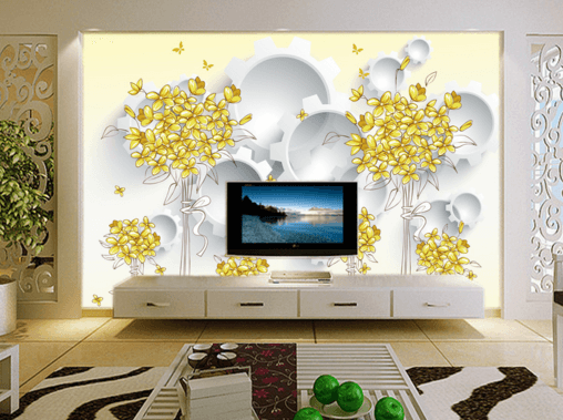 3D Small Bouquet 102 Wallpaper AJ Wallpaper 