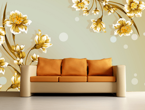 3D Blooming Flowers 081 Wallpaper AJ Wallpaper 