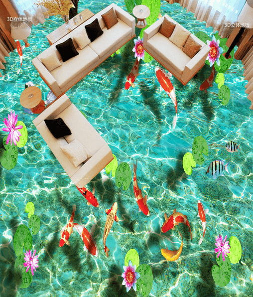 3D Sparkling 043 Floor Mural Wallpaper AJ Wallpaper 2 